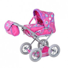 Carucior 2 In 1 Pentru Papusi Ruby Pink Splash foto