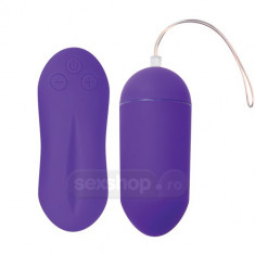 Vibratoare cu telecomanda - Toyz4Lovers Fior de Placere Ou Vibrator Mare Violet 2.0 foto