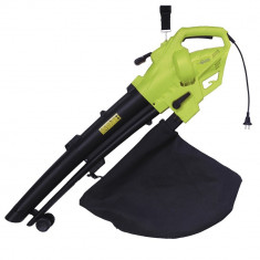 Aspirator, suflant, tocator de frunze 3 in 1 cu sac de 45 L Garden Gear foto