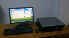 Calculator Dell Optiplex 330 (intel celeron 430/1GB RAM) + monitor + periferice foto