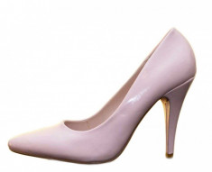 Pantofi dama roz Stiletto - toc 10 cm, model Dreams foto