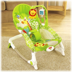 Balansoar 2 In 1 Newborn To Toddler Rainforest Friends foto