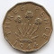 Marea Britanie 3 Pence 1944 - George VI (with &quot;IND:IMP&quot;) JM1 , 21.8 mm KM-849