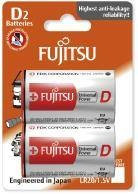 Fujitsu Baterie Fujitsu Alkaline Universal Power FU-LR20-2B, LR20/D, 2 bucati pachet foto