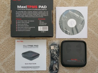 Aparat Autel MaxiTPMS PAD TPMS - programare senzori presiune pneuri multimarca foto