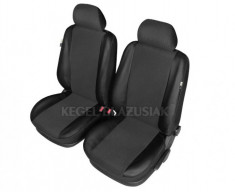 Set huse scaun model Centurion pentru Ford Ka, culoare negru, set huse auto Fata foto