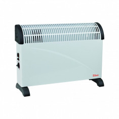 Convector electric TURBO ZILAN ZLN-6850, 2000W, 3 trepte de putere, Aeroterma, Termostat reglabil, Alb foto