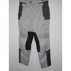 MXE Pantaloni moto/atv textil cu protectii genunchi/sold ,culoare gri deschis Cod Produs: MX5126 foto