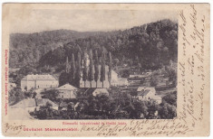 #1847- Romania, Ronaszek, Costiui carte postala circul. 1905: Institutul Minier foto