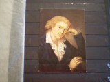 PORTRETUL LUI SCHILLER PICTAT DE ANTON GRAFF IN 1786 - NECIRCULATA .