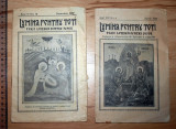 LOT 3 REVISTE RELIGIOASE -LUMINAPENTRU TOTI 1937,39 , PASTORUL ORTODOX 1935