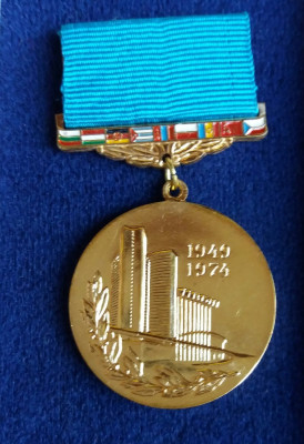 Medalie CAER 25 de ani 1949-1974 foto