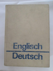 Dictionar englez - german - Albrecht Neubert, 958 pag. foto