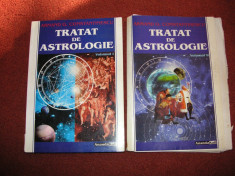 Tratat de astrologie - Armand G.Constantinescu - 2 Volume foto