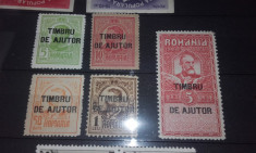 Romania 1915 timbru de ajutor supratipar mnh foto