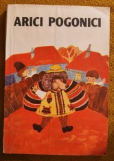 Carte pentru copii Arici Pogonici, cu poezii si texte scurte, 127p, 29x20cm foto