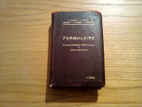 FORMULAIRE CONSULTATIONS MEDICALES ET CHIRURGICALES - G. Lemoine - 1932, 1170 p.