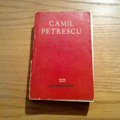 SUFLETE TARI JOCUL IELELOR MITICA POPESCU - Camil Petrescu - 1964, 453 p.