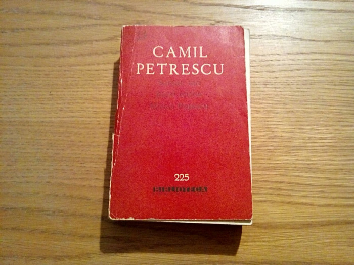 SUFLETE TARI JOCUL IELELOR MITICA POPESCU - Camil Petrescu - 1964, 453 p.