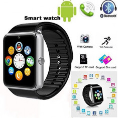 Smartwatch GT08 SIM Ceas inteligent telefon Bluetooth camera LICHIDARE STOC foto