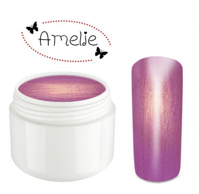 GEL UV AMELIE COLOR GOLDEN PURPLE 5ML, GEL COLOR MOV foto