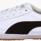 37.5_Adidasi Originali PUMA_cu piele_alb_cutie_Promotie