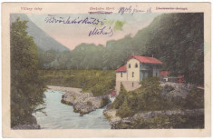 #1867- Ro, Herkulesfurdo, Herculane, cp. circ.1906: Stabilimentul electricitatii foto