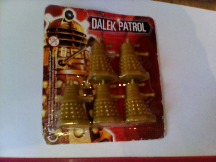 bnk jc Jucarii - Dalek Patrol - Doctor Who - sigilat