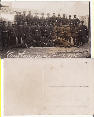 Constanta-Vedere -militara, WWI, WK1- rara foto