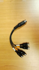 Adaptor Midi 5p - 4 RCA Mama foto