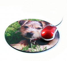 Mousepad personalizat rotund foto