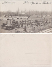 Ianca Braila-tema militara-WWI, WK1 -rara foto