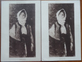 2 ilustrate interbelice identice , Taranca , de Grigorescu, Necirculata, Printata, Romania 1900 - 1950