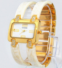 CEAS DAMA LUX ELEGANT ICONIC IVORY GOLD&amp;amp;DIAMONDS-SUPERB-COLECTIE NOUA-REDUS ! foto