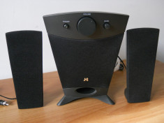 Boxe 2.1 Jazz Speakers J6936, 9 Watts RMS. foto