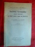 E.Lavisse - Doctrina Germanilor asupra Razboiului si practica Ed. 1915 ,trad.Vas