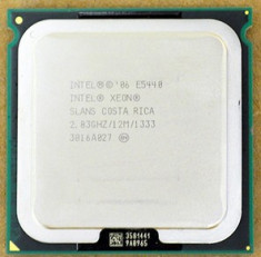 Intel Xeon E5440 Quad Core 2.83Ghz 12mb 1333Mhz sk 771 modat la 775(Q9550) foto