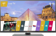 Lg Televizor LED LG Smart TV 42LF652V Seria LF652V 106cm argintiu Full HD 3D contine 2 perechi de ochelari 3D foto