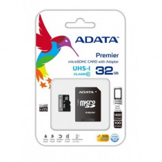 MicroSDHC Ultra-High Speed + adaptor SD, 32GB, scriere/citire aleatoriu: 1400 /100 (IOPs), ideal sm foto