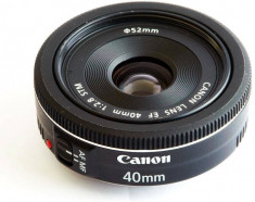 Obiectiv Canon EF40 2.8 STM foto