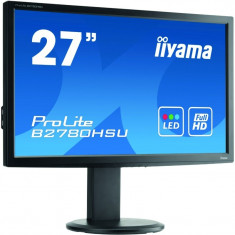 Monitor LED IIyama ProLite B2780HSU-B1 27 inch 2ms black foto