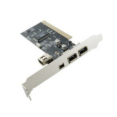 Driver 4World 4 porturi (3+1) FireWire /1394 pentru PCI foto