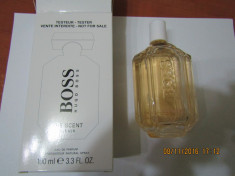 PARFUM TESTER HUGO BOSS SCENT -- 100 ML -SUPER PRET,SUPER CALITATE! foto