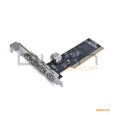 CARD PCI adaptor la 4 x USB 2.0 GEMBIRD &amp;#039;UPC-20-4P&amp;#039; foto