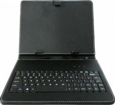 Husa tableta cu tastatura Estar 9inch Neagra foto