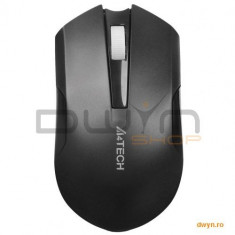 Mouse A4tech G11-200N, V-Track, Wireless, Li-Ion rechargable battery, Metal feet, USB (Black) foto