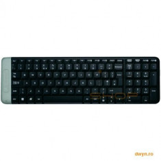 Tastatura Logitech &amp;#039;K230&amp;#039; Wireless Keyboard, USB, black &amp;#039;920-003347&amp;#039; foto