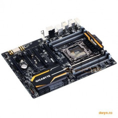 GIGABYTE Socket 2011, X99-UD4, Intel X99, 8*DDR4 3000(O.C.)/2800(O.C.)/2666(O.C.)/2400(O.C.)/2133, 2 foto