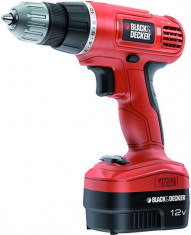 Masina de gaurit / insurubat cu acumulator Black &amp;amp; Decker AST212XC foto