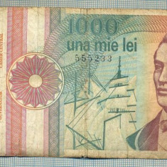 A1378 BANCNOTA-ROMANIA-1000 LEI-1991 -SERIA 0024 -EMINESCU -starea care se vede